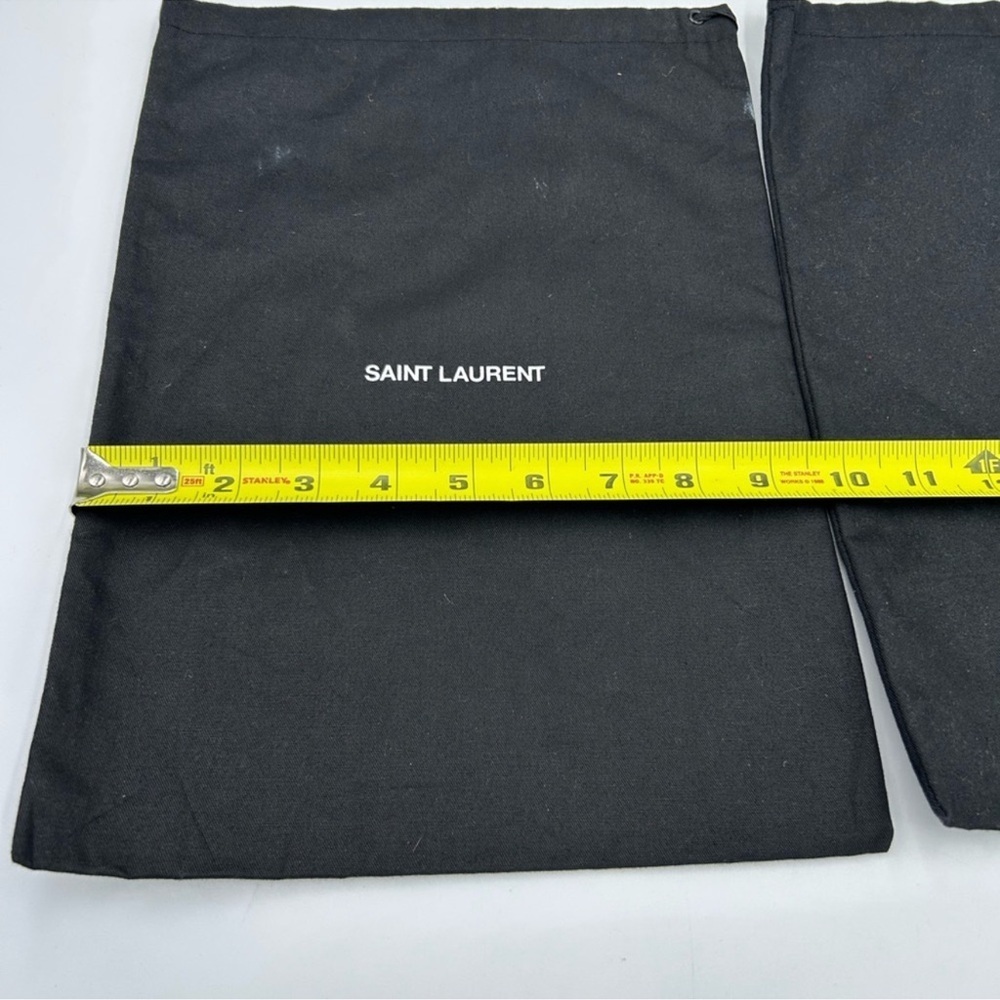 Saint Laurent drawstring, dust or bags set of two - Picture 4 of 5